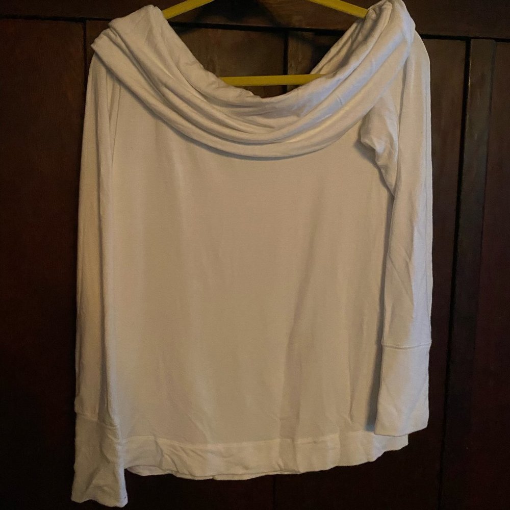Lily Pulitzer chunky jersey off the shoulder top